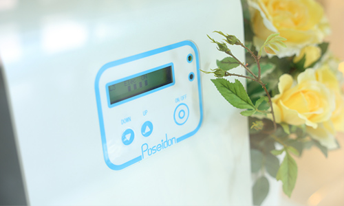 患者様が口にするお水へも配慮 清潔な水を供給する「ポセイドン」